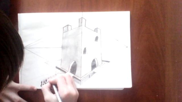 рисунок замка ускоренная съемка (2-ая часть) смотреть онлайн