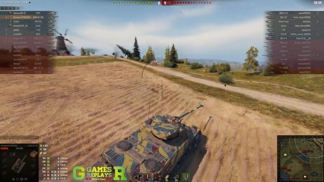 World of Tanks AMX 50 100 Replay - 7 Kills 6.5K DMG(Patch 1.5.0) смотреть онлайн