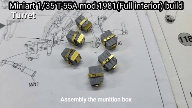 MINIART 1/35 T-55A mod.1981(full interior)Full build смотреть онлайн