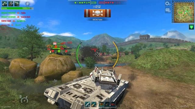 "2 vs 4 Tank Force Gameplay" смотреть онлайн