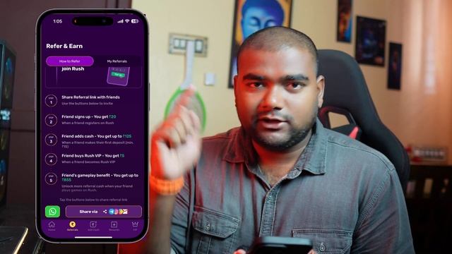 REFER & EARN🤑 | 1 invite = Rs.1000 NO KYC | INSTANT PAYMENT 😱 | EARNING APP TELUGU🔥 смотреть онлайн