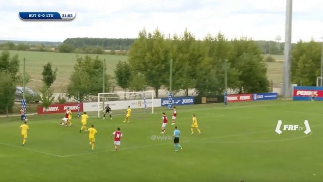 Moritz Wels (Sturm Graz | Austria) footage vs Lithuania U19 смотреть онлайн