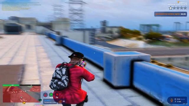 ДЕРЖУ ОБОРОНУ в ГТА 5 РП / GTA 5 RP смотреть онлайн