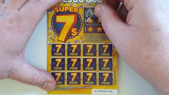 10 new scratch cards to enjoy this Evening. £30 of the £3 Super 7s scratch tickets from the Lottery смотреть онлайн