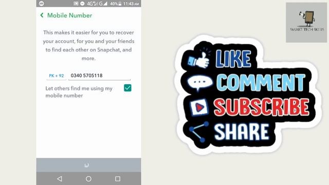 How To Change Phone Number In Snapchat | Snapchat ka Number Kaise Change Kare | Smart Tech Skills смотреть онлайн