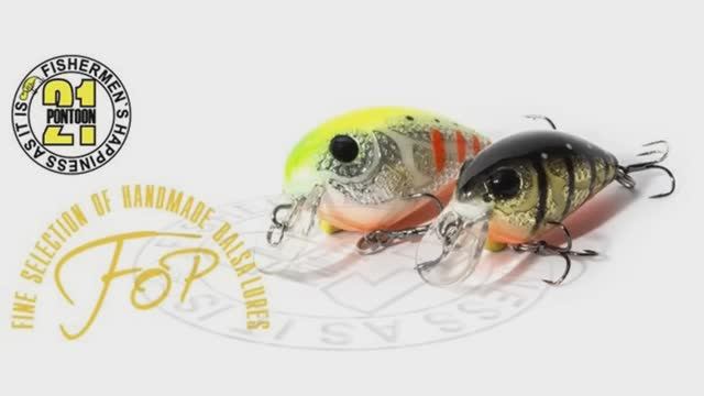 Pontoon 21 FOP 38F SR (воблер для голавля)