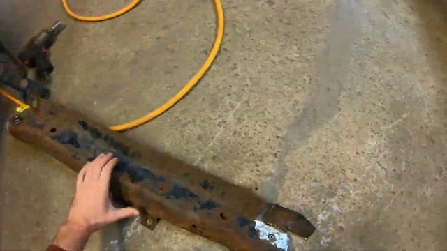 Jeep Frame Repair. CJ REAR BODY MOUNT/GAS TANK SUPPORT CROSSMEMBER 1976-1986 смотреть онлайн