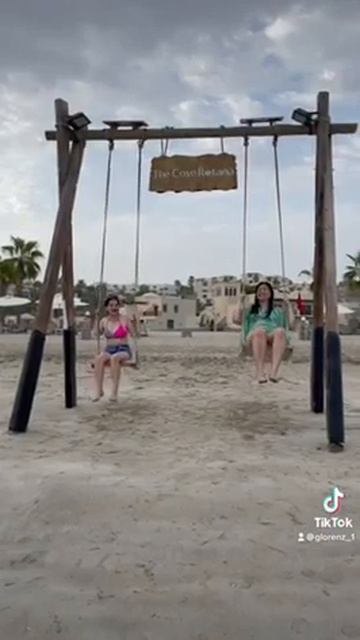 #swing #missingmydaughter #holidayfeels at Cove Rotana Resort, Ras AlKhaima смотреть онлайн