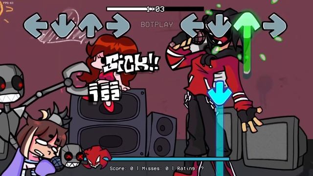 FNF HGU(Vs Corrupted Tankman)But Different Characters Sing It🎵 Everyone Sings(Come Learn With Pibby смотреть онлайн