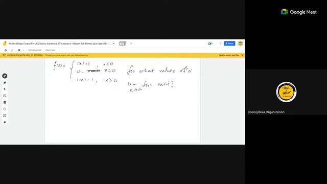 Maths Bridge Course For JEE Mains, Advanced, IIT Aspirants - Madam Tuli Biswas