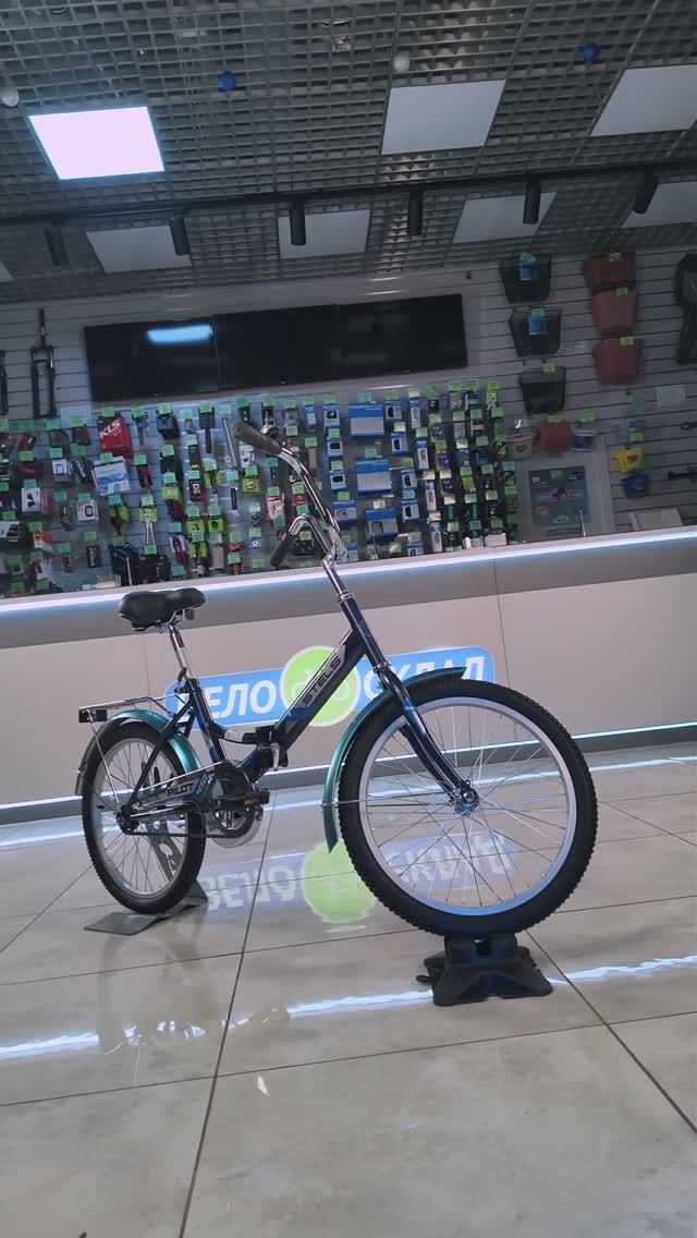 Обзор велосипеда Stels Pilot 410 C 20 Z010 (2025) смотреть онлайн