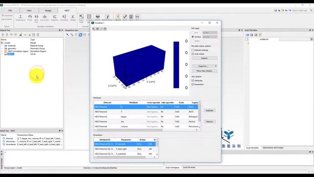 Thermal-Conductive Simulation Using Ansys Lumerical HEAT — Lesson 1 смотреть онлайн