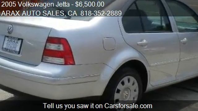 2005 Volkswagen Jetta GL 2.0L - for sale in TUJUNGA, CA 9104 смотреть онлайн