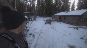 С БАТЕЙ НА КОРДОН. ЖИВЁМ В ТАЁЖНОЙ ИЗБЕ. СТАВИМ САМОЛОВКИ НА ЩУКУ.РЫБАЛКА НА ОЗЕРЕ.