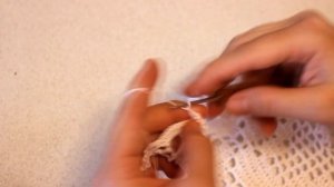 САЛФЕТКА КРЮЧКОМ филейное вязание (5 часть)