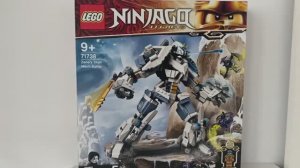 ОБЗОР ЛЕГО НИНДЗЯГО 71738 Титан Зейна LEGO NINJAGO LEGACY Zane’s Titan Mech Battle Робот Зейна