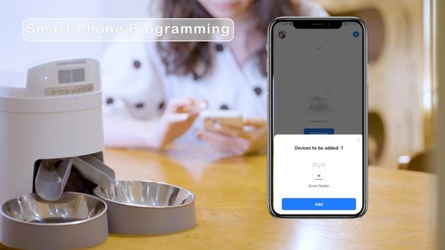 HoneyGuaridan 6.5L Automatic Pet Feeder For Two Cats Dogs S68 смотреть онлайн