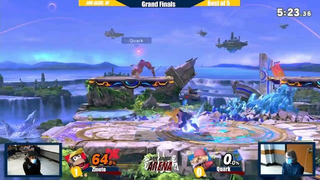 AAA50 Grand Finals Zinoto (Diddy Kong) vs Quark (Sheik) смотреть онлайн