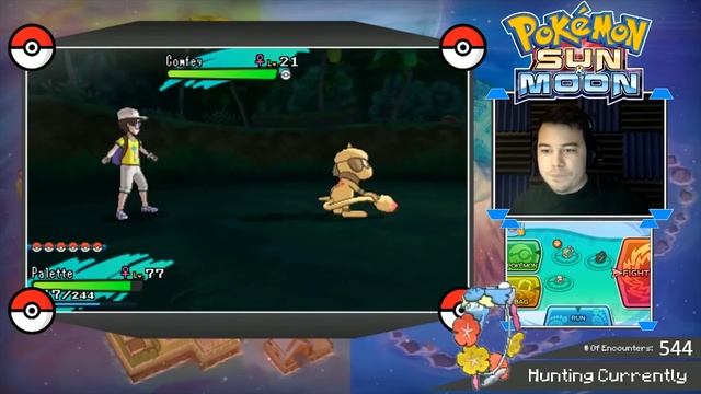 SHINY COMFEY (544 Encounters) Live Reaction | Pokemon Sun and Moon Shiny Hunting смотреть онлайн