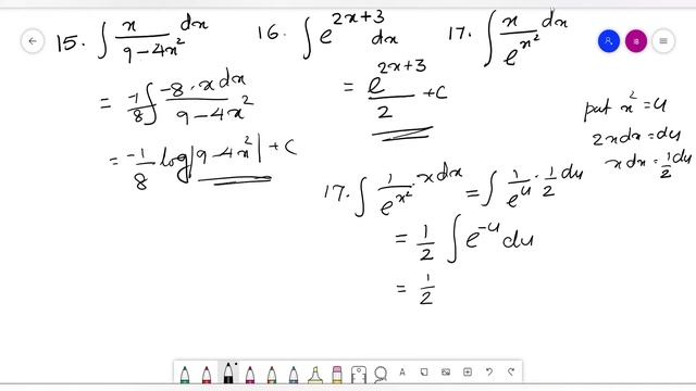 Plus Two Maths| INTEGRATION | FOCUS AREA (7.2) | Part - 3 | Exercise 7.2| Problems 11 to 26 | смотреть онлайн