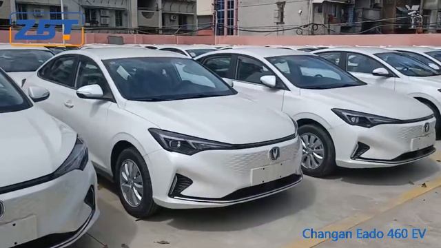 Chinese Eado 460 electric car notchback automobile смотреть онлайн