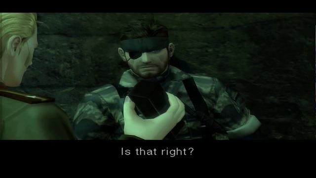 METAL GEAR SOLID 3 - Cutscene do radar do ocelot (Ocelot radar) смотреть онлайн