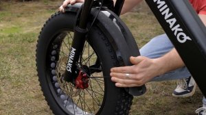 ЛУЧШИЙ Электровелосипед для курьера - Электровелосипед Minako Bizon