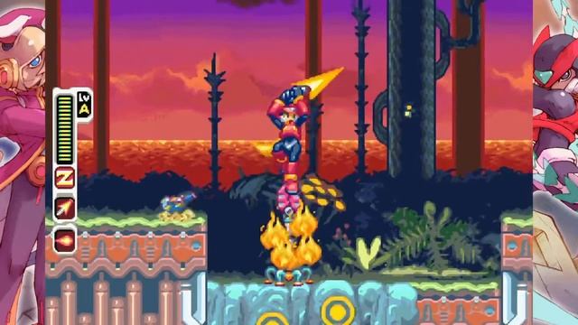MEGAMAN ZERO/ZX LEGACY COLLECTION - Megaman Zero 2 - Catching the Train and Exploring the Forest смотреть онлайн