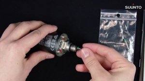 Suunto Tank POD - How to take a serviced Tank POD into use (direct connection to tank)