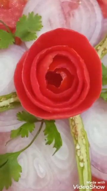 Quick and easy salad decorations #salad #quick #tomato #cucumber #shorts #ytshorts #beautiful #idea смотреть онлайн