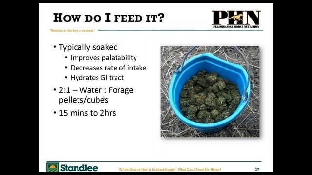 When Quality Hay Is In Short Supply, What Can I Feed My Horse? смотреть онлайн