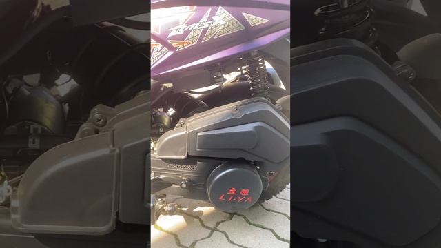 Скутер мопед Samurai liya Самурай Лия 150 куб. Scooter GY6 150 cc. смотреть онлайн