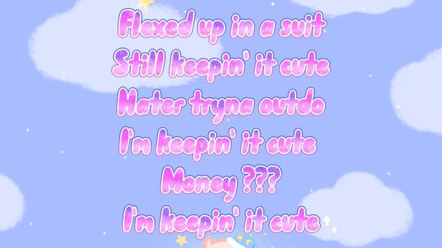 Lani Love - "Keepin' It Cute" 💖 (Lyrics) смотреть онлайн