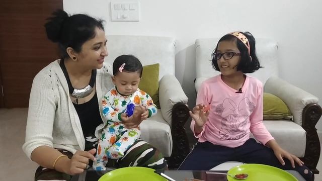 Mom Vs Daughter Tomato Sauce (Ketchup) Eating Challenge | Fun Activity || Kids Activity смотреть онлайн