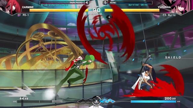 UNDER NIGHT IN BIRTH 2: FIRST TO 10 FT. PAPA PESTO (CARMINE) VS RURIC (YUZU) смотреть онлайн