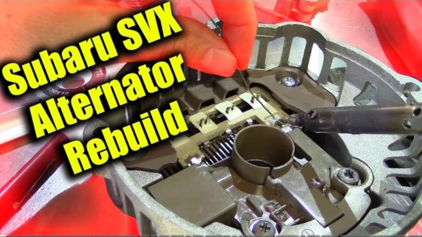 Восстановление генератора Subaru SVX смотреть онлайн
