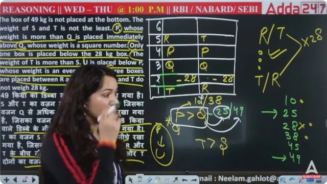 IBPS AFO Reasoning Classes #7 | IBPS AFO Prelims Preparation | By Neelam Gahlot смотреть онлайн