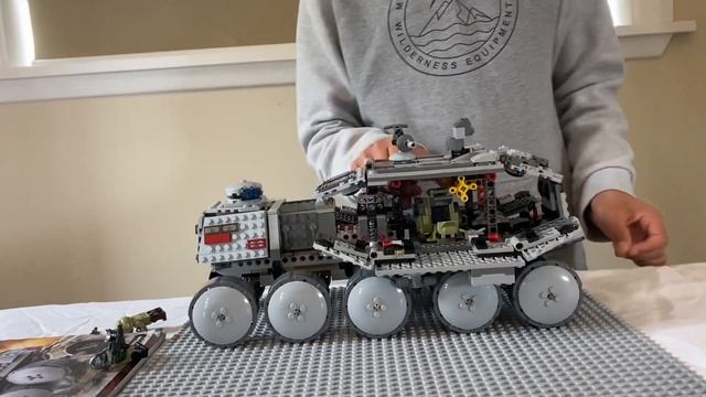 2016 Lego Star Wars clone turbo tank review смотреть онлайн