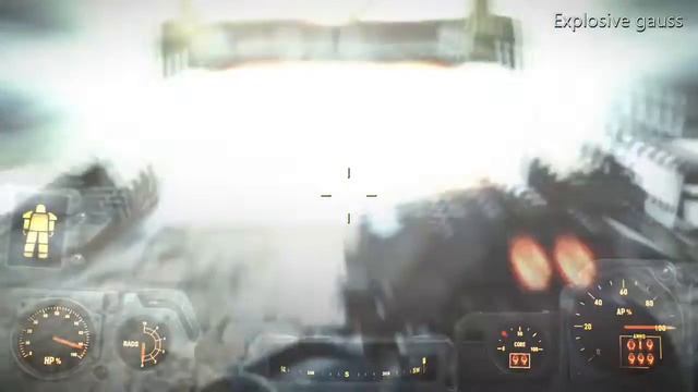 Fallout 4 - Explosive gauss смотреть онлайн