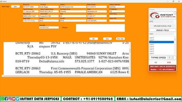 How to download KYC Form Filling Auto Typing Software For Free смотреть онлайн