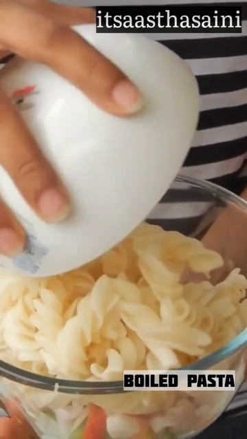Mayo Pasta Salad 🥗 #shorts #subscribe #like #viral #trending #itsaasthasaini #salad #support смотреть онлайн