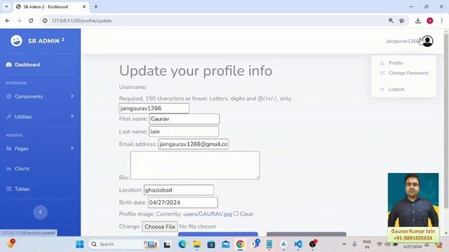 🔐Unlocking the Future: Face Recognition Login System with Python Django🔐 смотреть онлайн