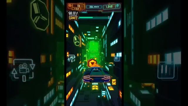 Neon Flytron: Cyberpunk Racer Gameplay Walkthrough (Android/IOS) смотреть онлайн