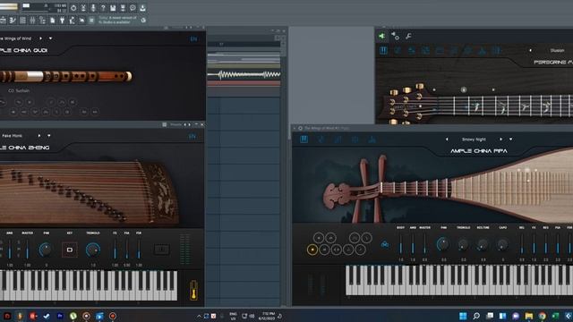 Test Ample Sound - Full Instrument ( E.Guitar - G.Bass - Pipa - Guzheng - Qudi ) смотреть онлайн