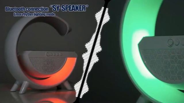 Illuminate and Energize: RGB G-LAMP G-63 Wireless Charging Bluetooth Speaker смотреть онлайн