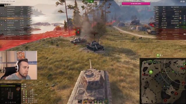 СТРАЙК ПОПАЛ ПРОТИВ СЕРВЕРА / СЕРВЕР БОМБАНУЛ НА АЛЕХА / E-50M VS M48 PATTON смотреть онлайн