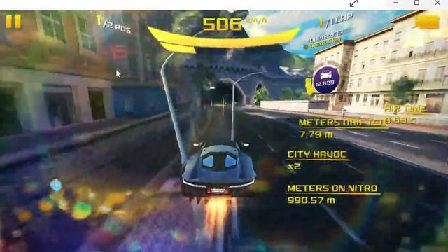Asphalt 8 - Azure Coast Reverse in Gauntlet ft. Bugatti Bolide [lap-time = 1:09:183] смотреть онлайн