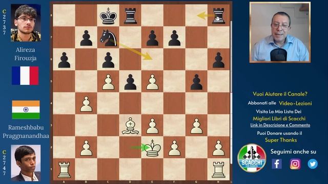 Stupenda Manovra di Torre! Praggnanandhaa vs Firouzja смотреть онлайн