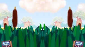 Буренка Даша  Два весёлых гуся наоборот