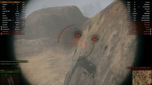 World of Tanks Black Prince El Hallouf "Heavily Built Sniper" смотреть онлайн